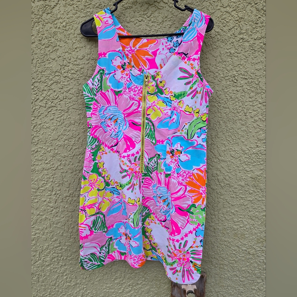 NWOT Lilly Pulitzer × Target Noise Posey Shift Dress with Lace Detail - Picture 3 of 5